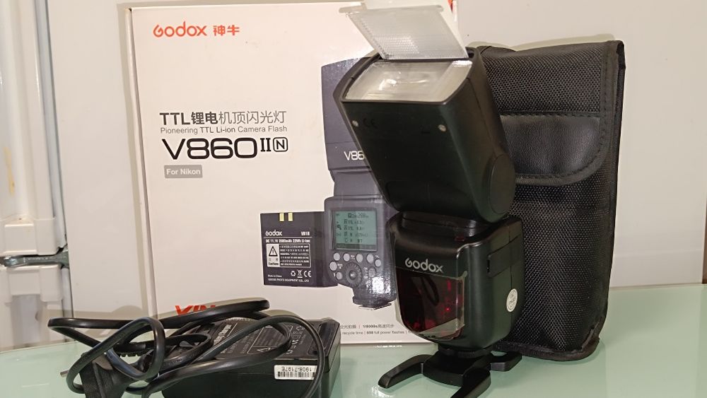 godox v860ii - купить вспышки для фотоаппаратов - Цена на OLX.ua