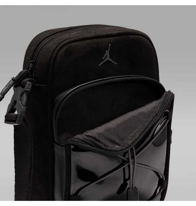 100% ОРИГІНАЛ Jordan festival bag black сумка через плече чорна