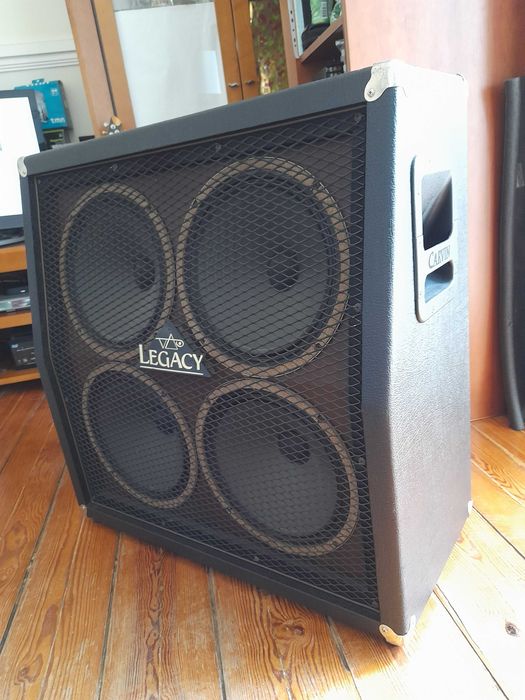Coluna guitarra 4X12 Carvin Legacy C412 (Modelo Steve Vai) / Greenback