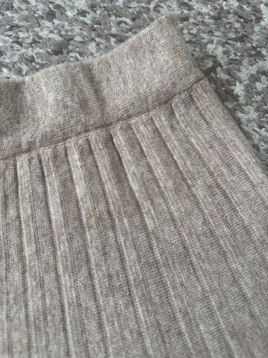 Спідниця вязана тепла плісе