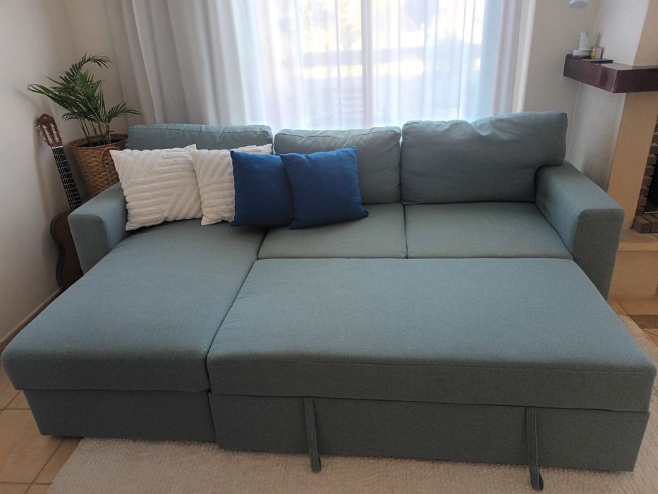 Sofá cama IKEA azul