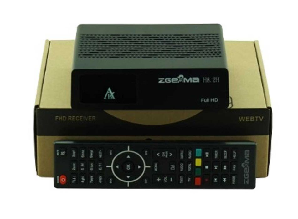 Receptor satélite para antena parabólica E2 Zgemma H8