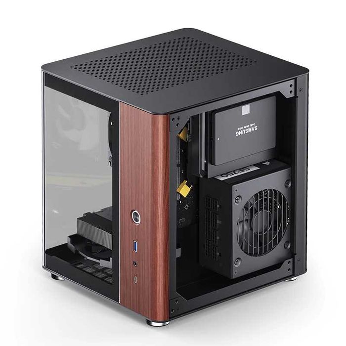 Caixa Mini-ITX Jonsbo TK-0 Preto
