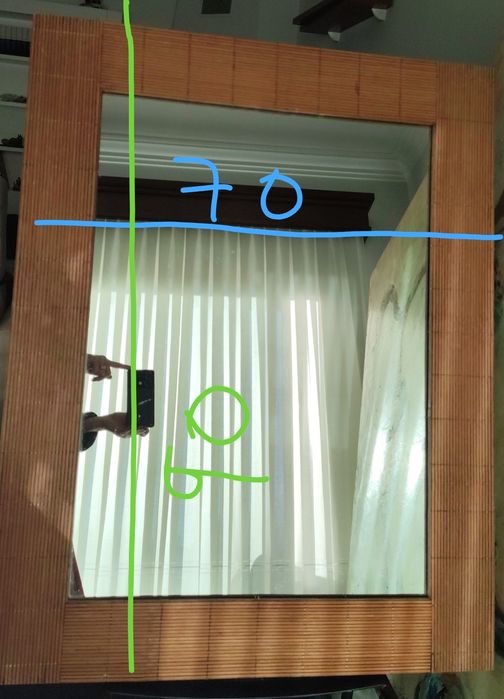 Oportunidade! Espelho de sala ou quarto