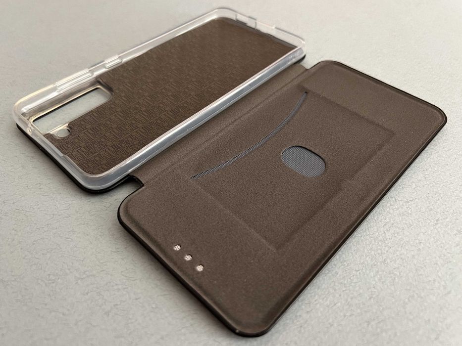 Samsung Galaxy S21 FE чохол книжка Baseus шкіра слоти для карт чехол
