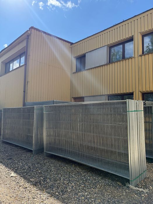 Ogrodzenie tymczasowe budowlane 50 mb komplet panel ażurowy