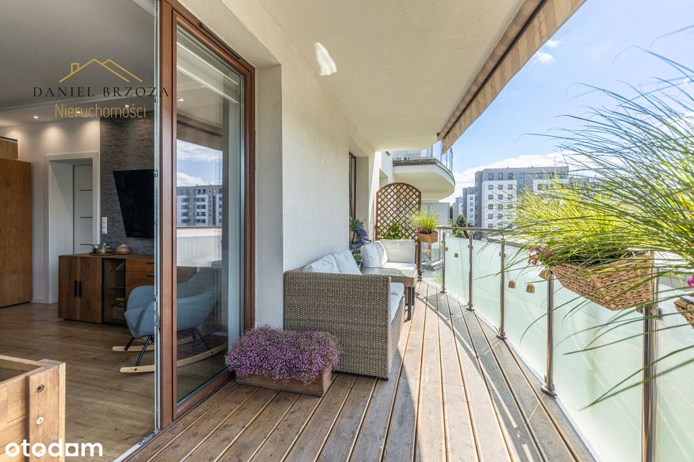 3 pokoje 60m2 nowe budownictwo, duży balkon, miejsce postojowe, Barcza