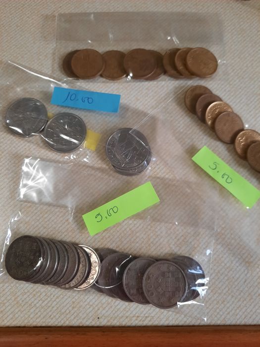 Moedas portuguesas antigas