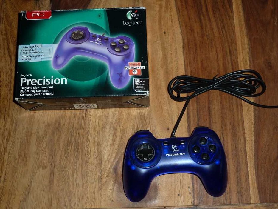 Joystick/Gamepad RETRO PC - LOGITECH PRECISION - USB - box