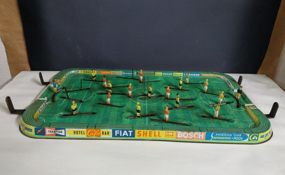 Raridade,Jogo antigo em chapa litografada.
