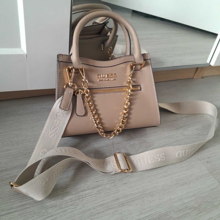 Torebka guess oryginalna skorzana