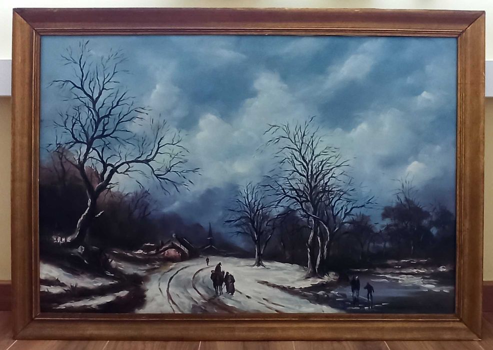 Oleo sobre tela - Paisagem