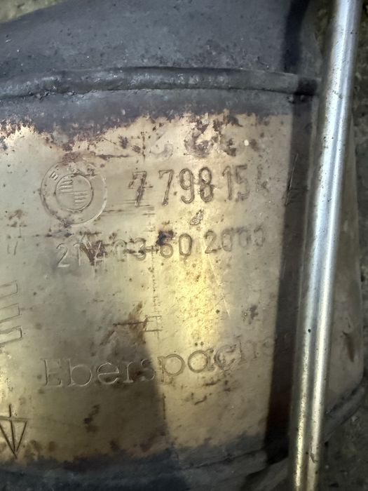 Dpf pusty puszka bmw e60 e61 m47 520d