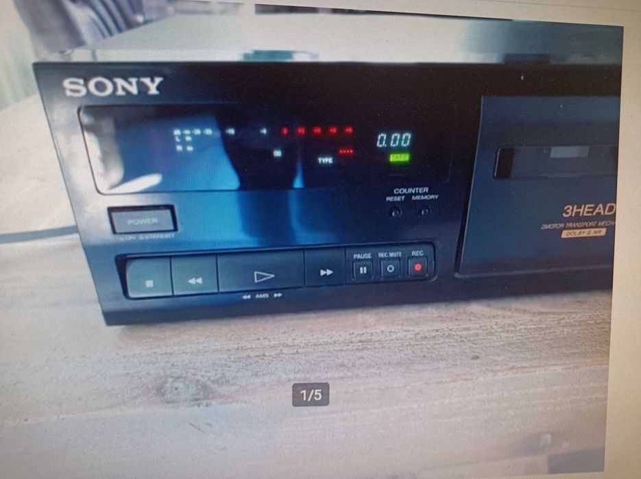 Deck Sony tc-k611s como novo