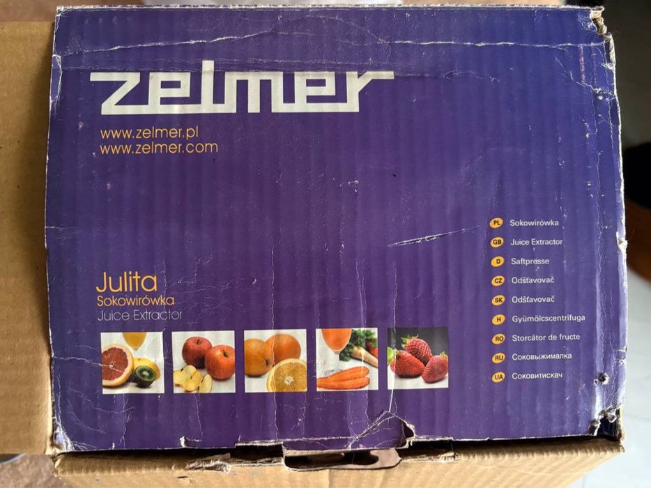Соковижималка Zelmer Julita Silver line