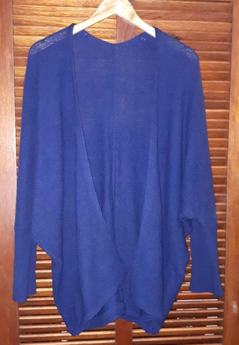 Cardigan/Casaco de malha azul Zara - L/XL