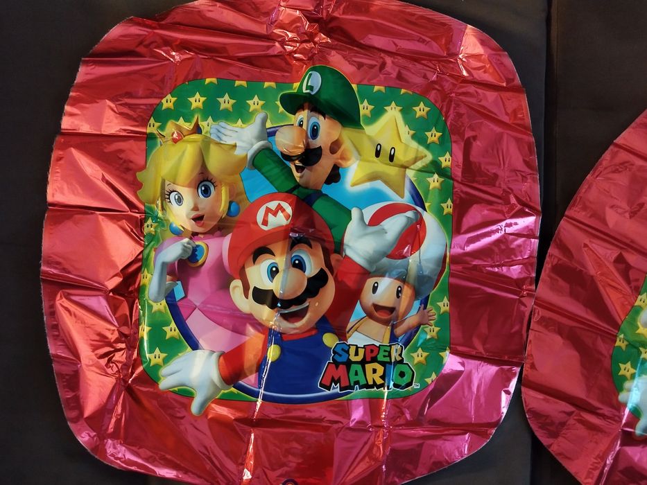 Balony na hel Super Mario NOWE