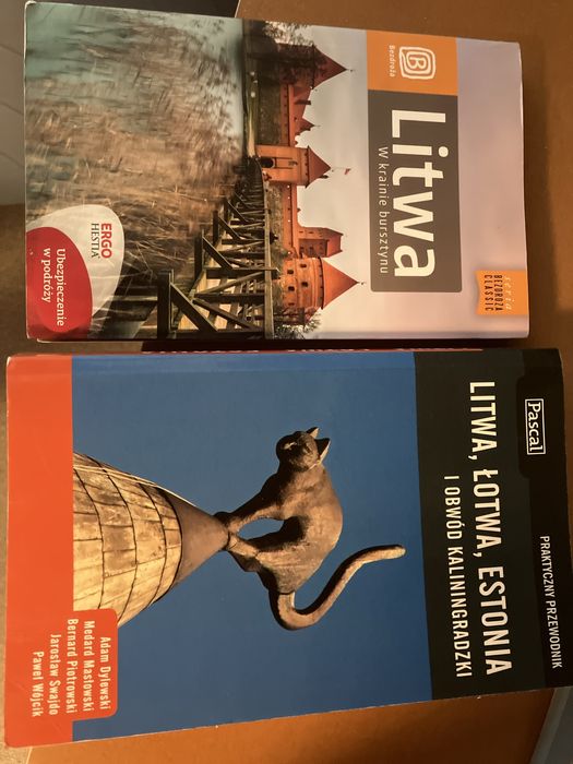 Przewodniki Litwa Łotwa Estonia komplet