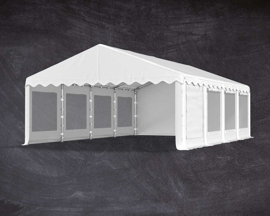 4x8x2m Namiot ogrodowy na imprezę z roletami moskitiera sezonowe RPE S