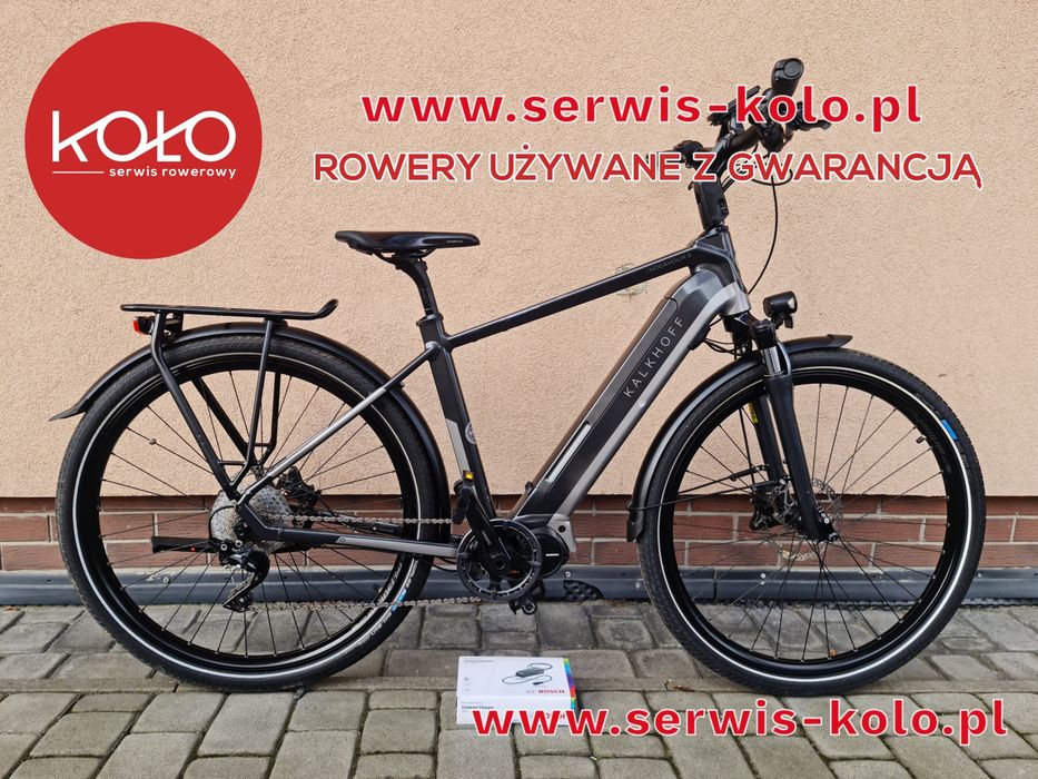 Rower elektryczny męski KALKHOFF koła 28 SHIMANO DEORE XT aluminium