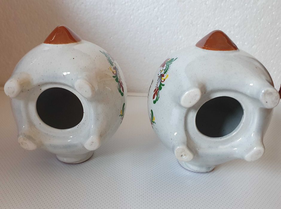 Dois porquinhos mealheiro - Piggy Bank - Anos 60