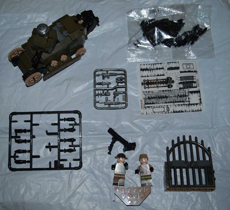 Lego Renault FT17 tanque WWI