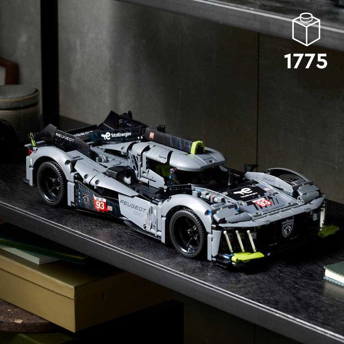 LEGO Technic 42156 – Peugeot 9X8 Hybrid Hypercar - Completo - ORIGINAL