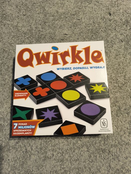 Qwirkle gra - stan idealny