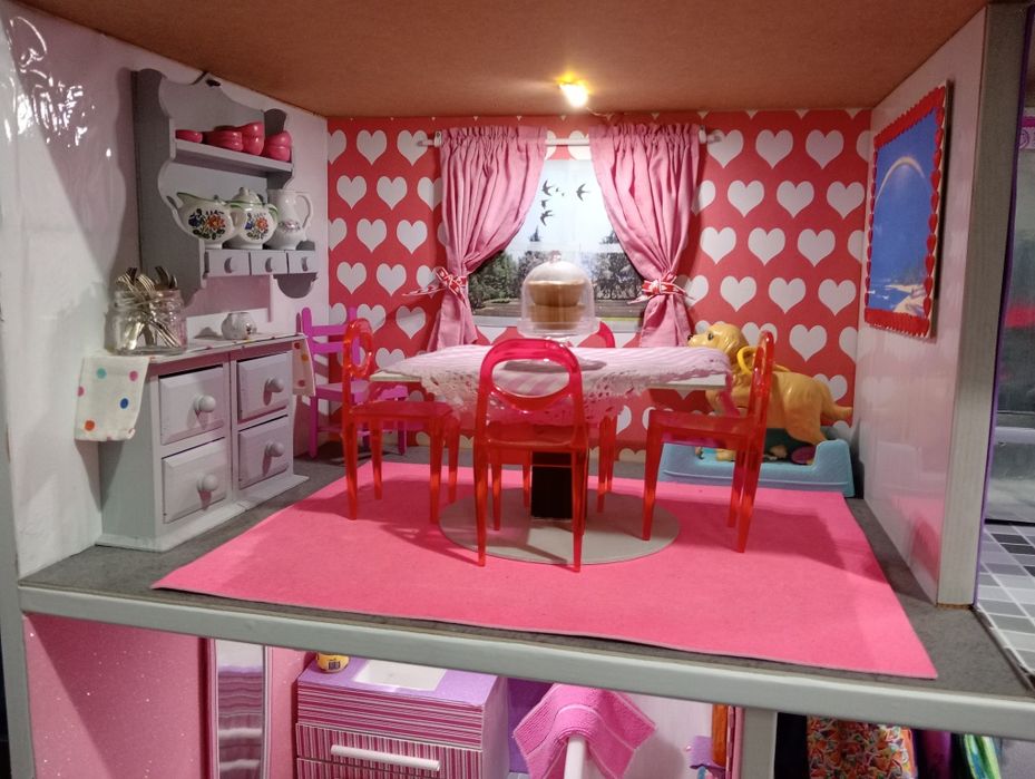 Casa de bonecas 112x100x40