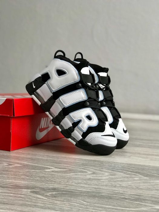 !SALE! Nike Air More Uptempo 96 Black White 40 41 42 43 44 45 найк