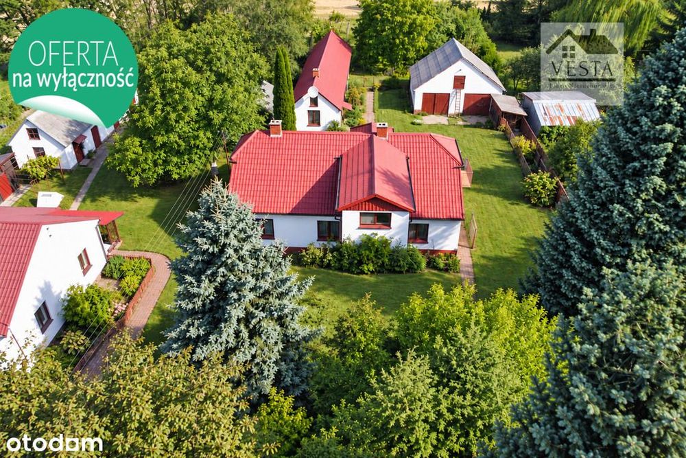 Dom z dużą działką 30 arów, Okopy 13