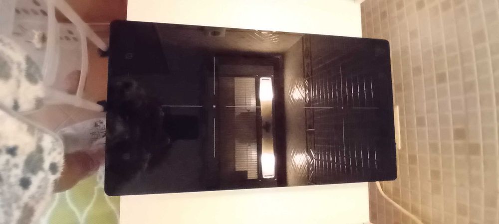 Placa indução portátil, 2 zonas, usada, bom estado