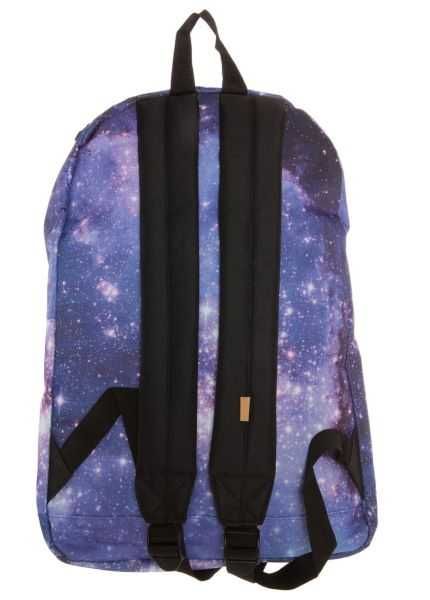 Spiral Galaxy Saturn Og Plecak szkolny na laptopa fioletowy