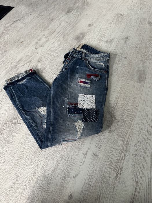 Spodnie damskie jeansowe S