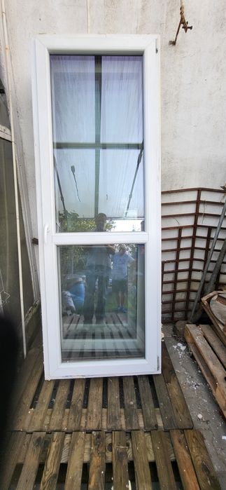 Drzwi balkonowe złoty  dab