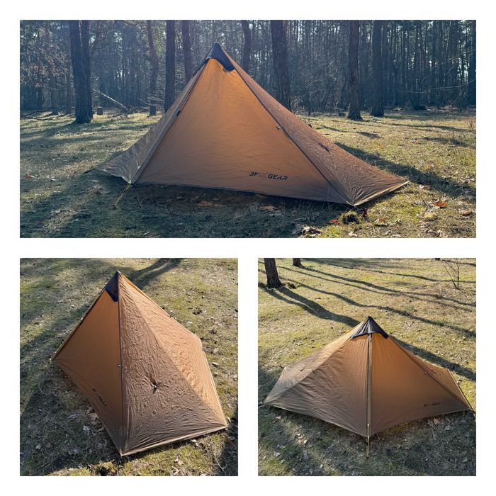 Намет палатка туристична 3F UL Gear Lanshan 1, 2 звичайна і Pro