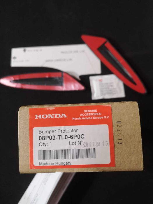 HONDA ACCORD VIII Listwy przód+tył 08P03-TL0-6P0C + 08P03-TL0-6B0