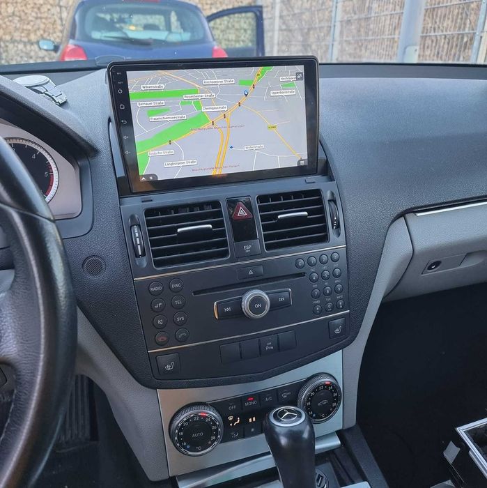 Rádio 2DIN 9" • Mercedes Classe C (W204) • Android C200 C220 [4+64GB]
