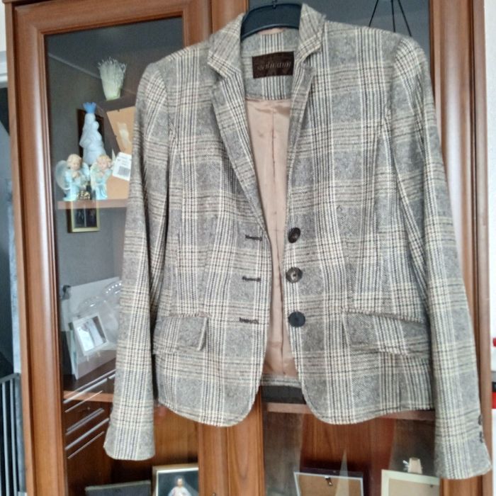 50% wełna Steilmann marynarka r M stan idealny