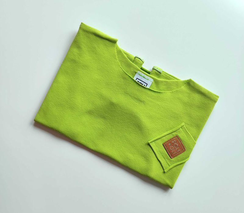 T-Shirt unisex Poli Oli Limonka 80-104