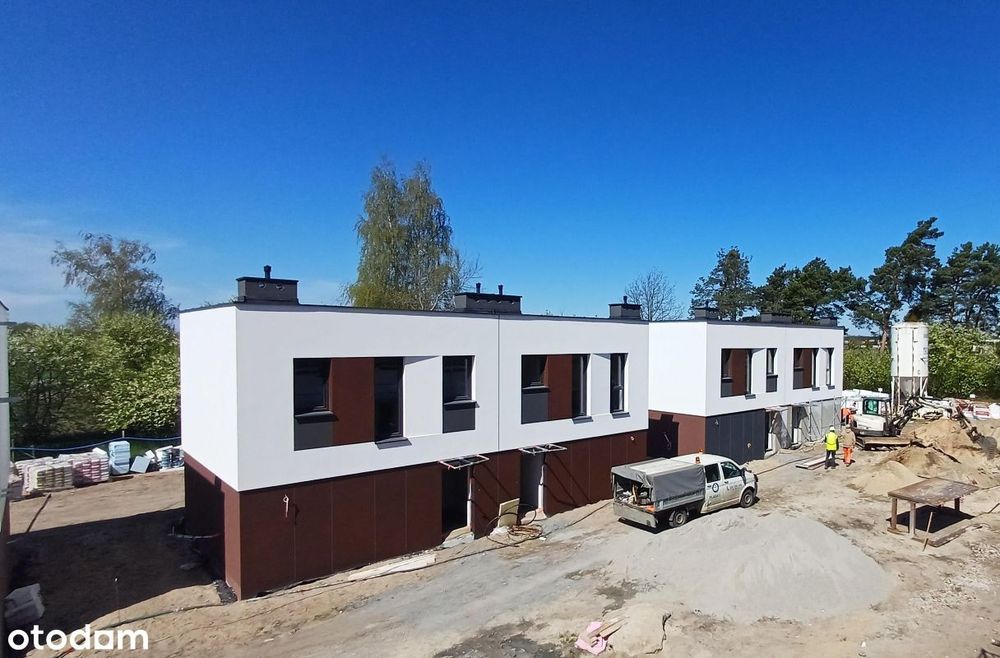 Bliźniak z ogrodem i widokiem na las | 73,45 m² | 4 pokoje