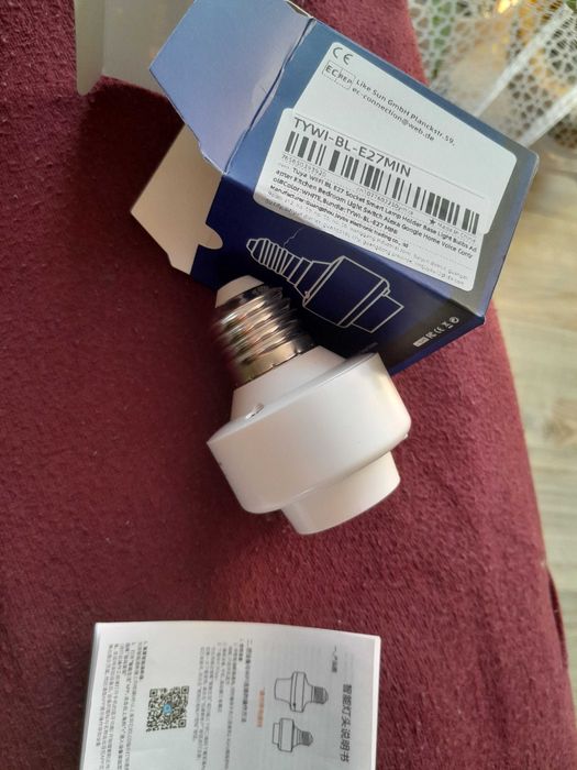 Tuya WIiFi BL E27 mini Gniazdo Inteligentny uchwyt lampy