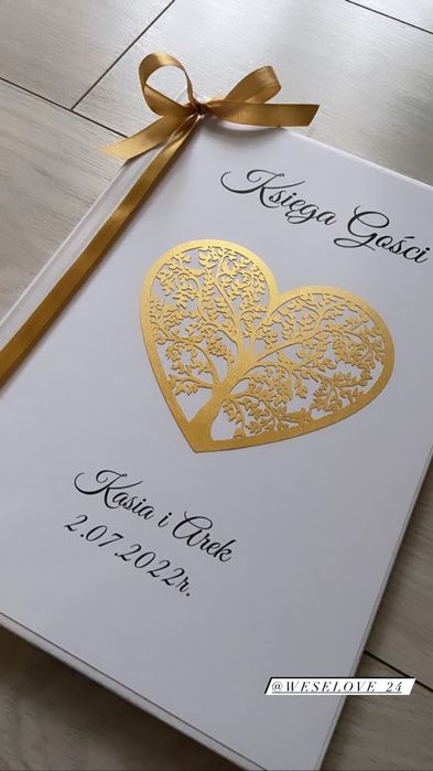 Księga Gosci z ankietą weselną