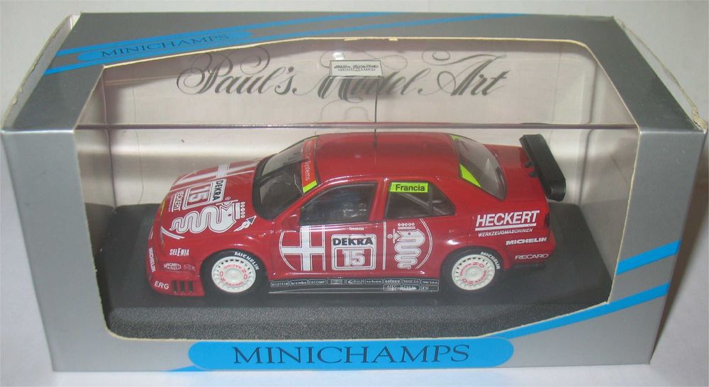 Minichamps - Alfa Romeo 155 V6 TI - DTM 1993 - Giorgio Francia