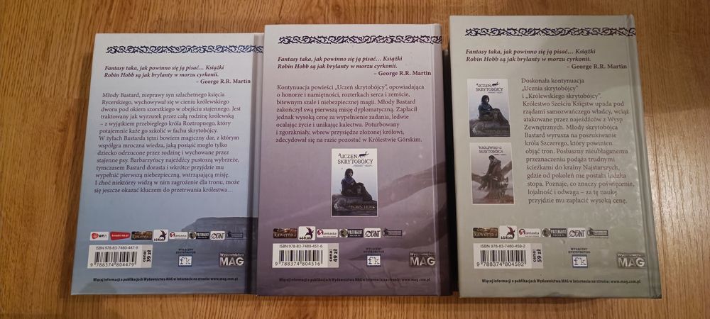 Robin Hobb - trylogia Skrytobójcy t.1-3