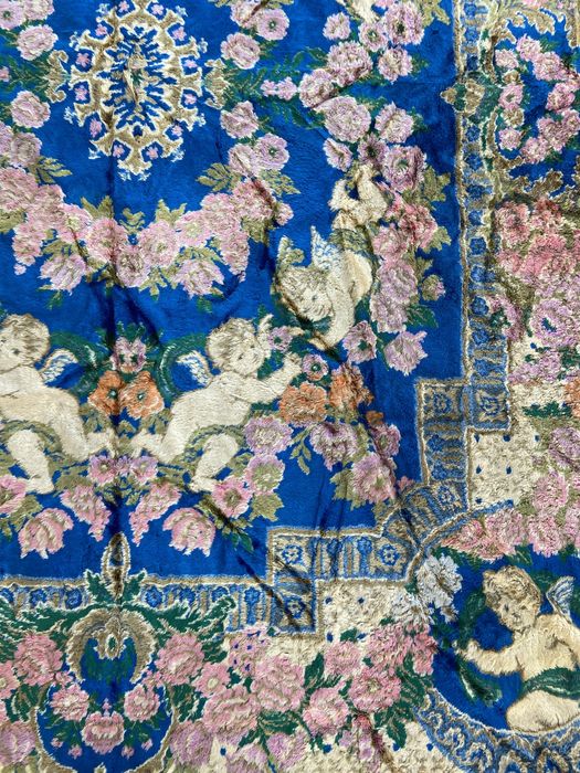 Tapete /colcha em veludo italiano