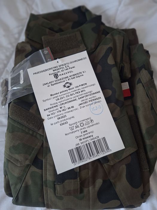 Mundur polowy zimowy wzór 124