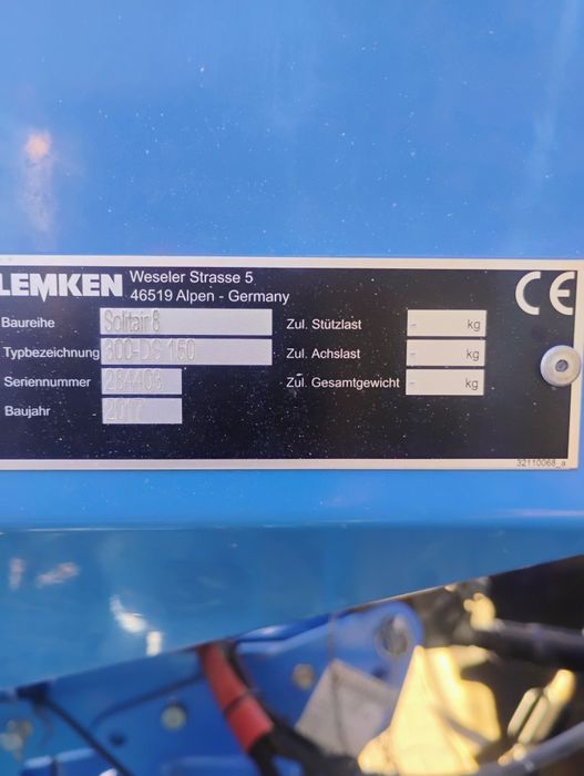 Agregat uprawowo siewny Lemken