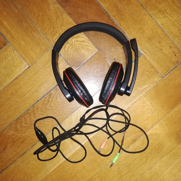 Słuchawki z mikrofonem esperanza