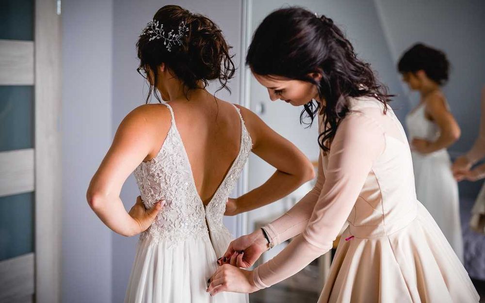 Suknia ślubna xs/s ivory